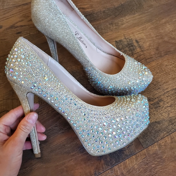 De Blossom Collection Stilettos size 8 - Picture 3 of 5